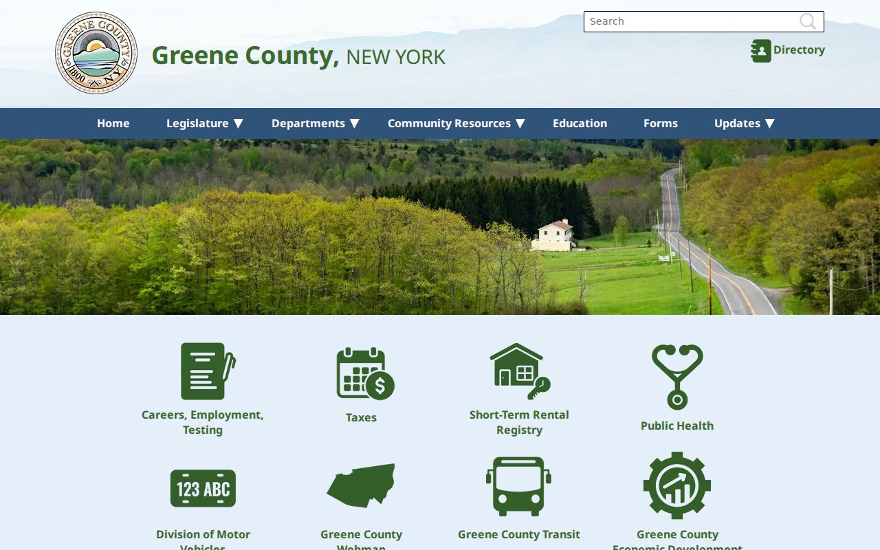 Greene County criminal history County Clerk records office
